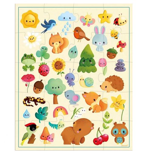 Janod Puzzle 20 Pièces : Imagier De La Nature - Image 3