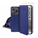 Housse Honor 400 Lite 5G Avec Cordon - Étui Portefeuille En Cuir PU, Rabat Magnétique Motif Chaton, Pour Mains Libres