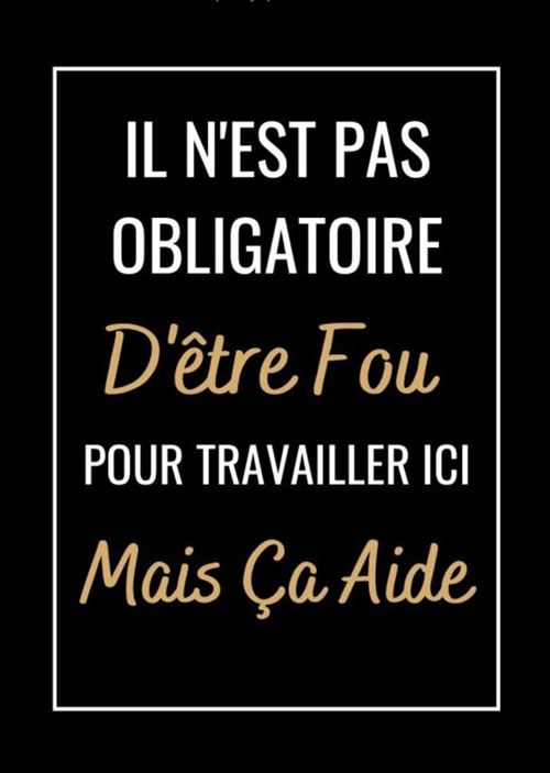 Carnet De Notes Drôle Pour Les Travailleurs Et Collègues