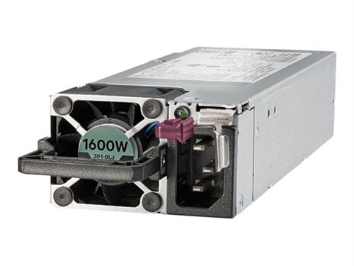 HPE Flex Slot Platinum - Alimentation - branchement à chaud (module enfichable) - Flex Slot - 80 PLUS Platinum - CA 230 V - 1600 Watt