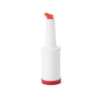 Flacon verseur Bar up rouge 0,8L Rouge 90x(H)300 mm Hendi - 1