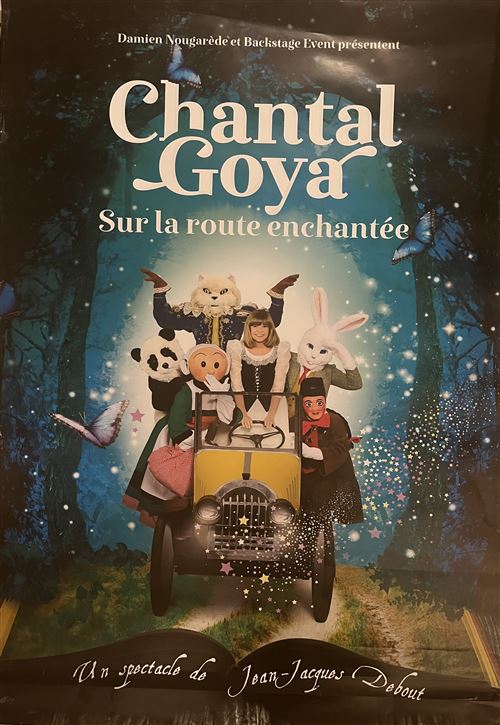 Affiche - Chantal GOYA - Sur la route Enchantée - 84x120cm État correct - N/A reconditionné disponible sur Fnac