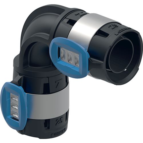 Coude GEBERIT Flowfit - PPSU - 620.06-32-90°
