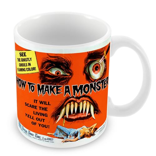 Fabulous Mug céramique How to Make a Monster Cinéma Vintage