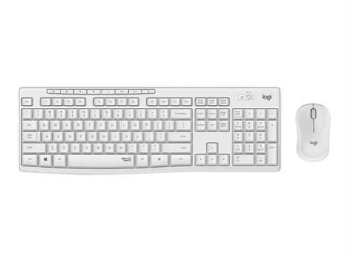 Logitech - MK295 Silent - Ensemble Clavier et Souris sans fil - 2.4 GHz - Blanc - Image 3