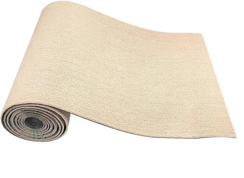 Tapis griffoir adhésif pour chat - Protection anti-griffes pour canapé et meubles - Recharge pour tour à chat - 30 x 100 cm Beige