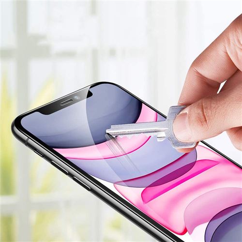 Tempered Glass iPhone 11 - Vitre de protection d'écran intégrale
