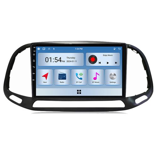 Autoradio RoverOne® Bluetooth CarPlay 2 Din 6Go RAM 128Go ROM pour Fiat Doblo 2015-2019