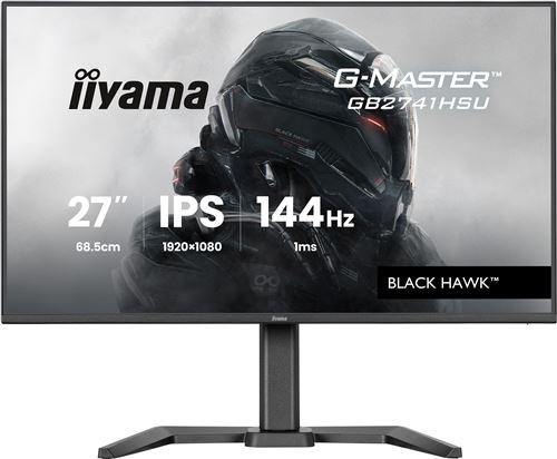 Iiyama - G-MASTER Black Hawk GB2741HSU-B1 - Écran PC Gaming - 27 pouces - Full HD 144Hz - Dalle IPS - Image 3