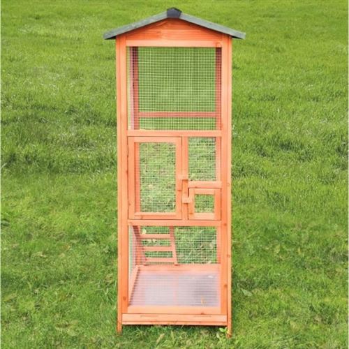 Meilleurs prix pour Cage a oiseau TITI 65 65 165cm Bois