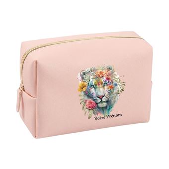Trousse De Toilette Roll Road Rose - 26x16x12 Cm - Neuve
