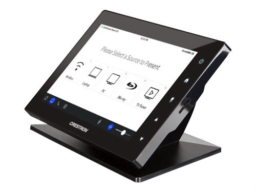 Crestron TableTop Kit - Behuizing - voor aanraakscherm - plastic - glad zwart - desktop