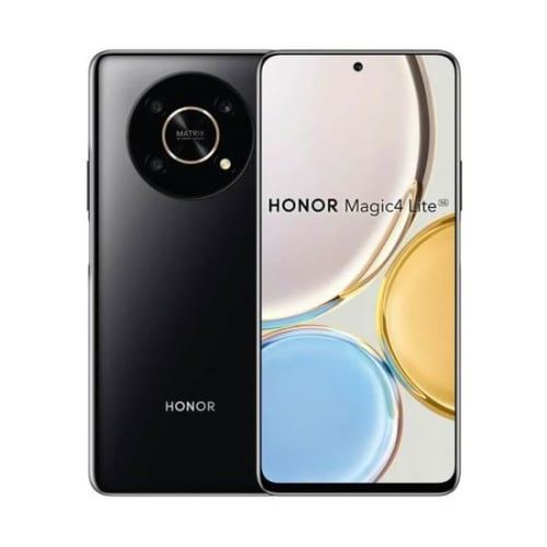 Smartphone Honor Magic4 Lite 6.8 LCD Qualcomm Snapdragon 695 6Go 128Go Andriod 11 Noir