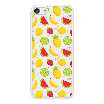 Coque en silicone renforcé imprimée compatible Apple iPod Touch 5 iPod Touch 6 Fruits tropicaux - 1