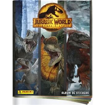 Jeu de cartes Panini Jurassic World 3 Album