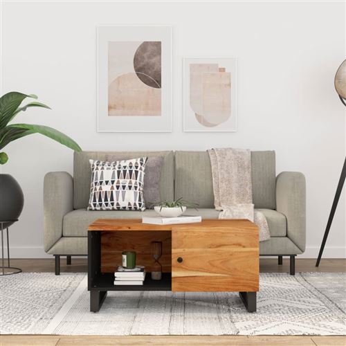 Vidaxl Table Basse 80X50x40 Cm - Image 3