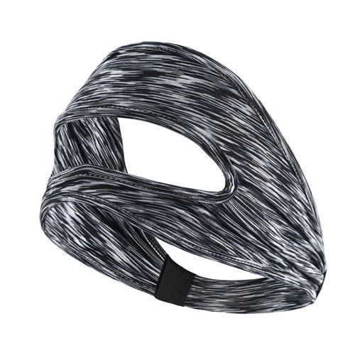 VR Masque oculaire FONGWAN Bande de transpiration élastique et respirante pour les séances d'entraînement VR-Noir