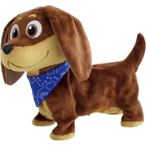 Diggles - Peluche animée - Marron