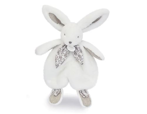 Non Communiqué Multicolore Lapin Doudou - Doudou Blanc