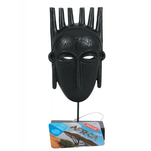 Zolux Dcoration aquatique AFRICA MEN'S MASK (Grotte, autres lments), Dcoration d'aquarium