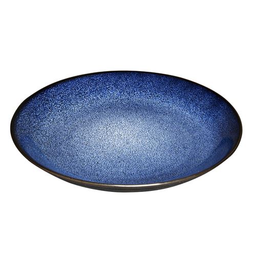 Assiettes Creuses Luna Bleu Nuit 255 mm   x  4   Olympia