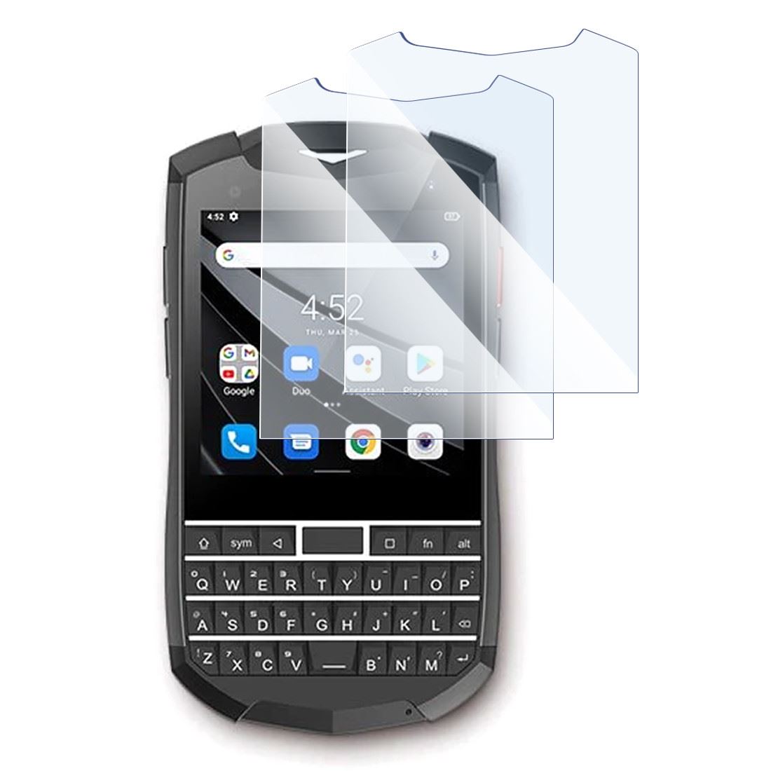 Protection écran Karylax Pour Unihertz Titan Slim – Verre Flexible 9H, Lot De 2