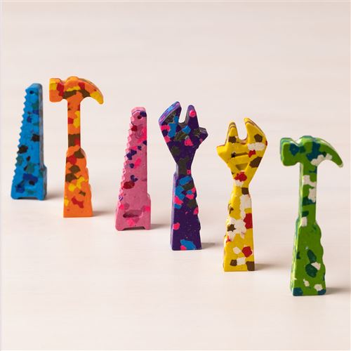 SKLUM Crayons gras (6 unités) Jilti Kids Multicolore Fresh