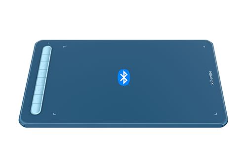 Tablette Graphique Sans Fil XPPen Deco MW Bluetooth 8x5 Pouces avec Stylet à Puce Intelligente X3 à 8192 Niveaux - Bleu
