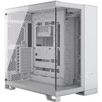 Boîtier PC - 6500X Tempered Glass Mid-Tower Dual Chamber - Blanc