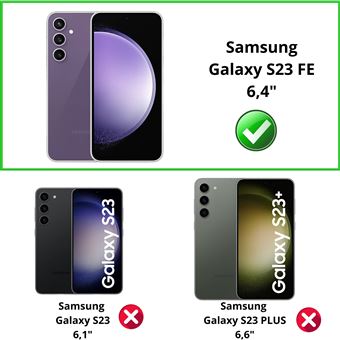 Acheter Coque de protection complète à 360 degrés en TPU souple + PC, étui  transparent pour Samsung Galaxy S23 FE S23FE S23 + S23 Ultra S23 Plus