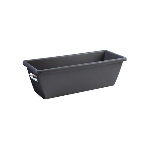 Non Communiqué Anthracite Jardinière Balcon Rectangulaire Elho Barcelona 40 8 L Plastique Drainage Intégré