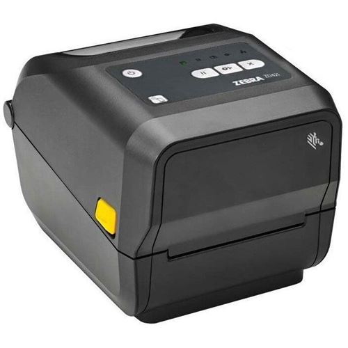 Zebra ZD421t - Imprimante d'étiquettes - transfert thermique - rouleau (11,2 cm) - 203 dpi - jusqu'à 152 mm/sec - USB 2.0, hôte USB, LAN - gris