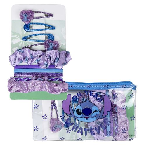 Accessoires pour les Cheveux Stitch 10 Pièces Bleu Violet - Bijou de  déguisement - Achat & prix