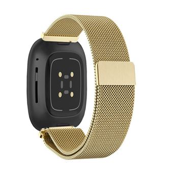 Bracelet milanais pour Fitbit Versa 4, or