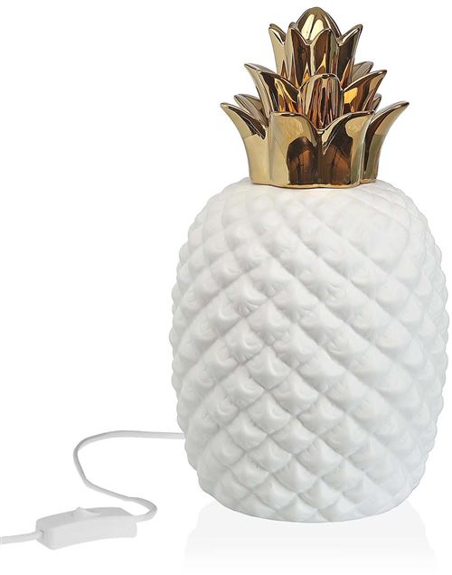 Versa - Lampe à poser en porcelaine Ananas
