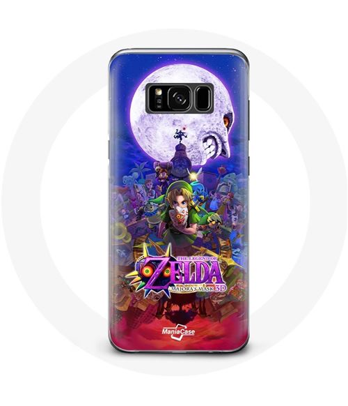 Coque pour Samsung Galaxy S8 plus La légende du Masque de Majora Zelda Jeux Vidéo Maniacase