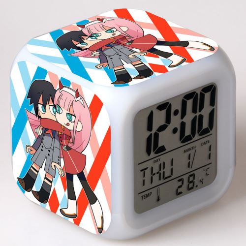 Réveil enfant LED Multifonctionnel Coloré - DARLING in the FRANXX #2