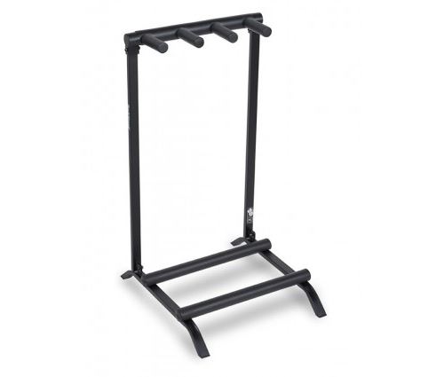RockStand 208080 support pliable pour 3 guitares électriques