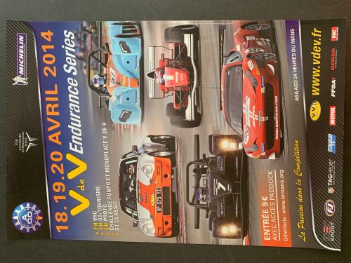 24H du Mans - 2014 - endurance - AFFICHE