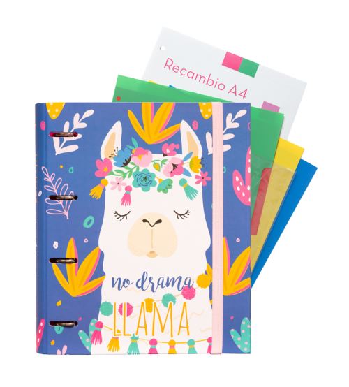 Carpeblock 4 Anneaux Llama Lovers