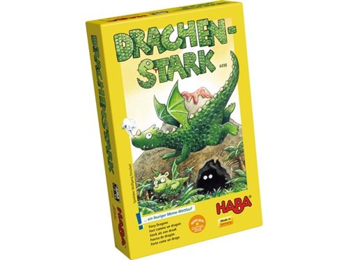 HABA Fiery Dragons Game - Une compétition de course pour les 5 ans et plus (Made in Germany)