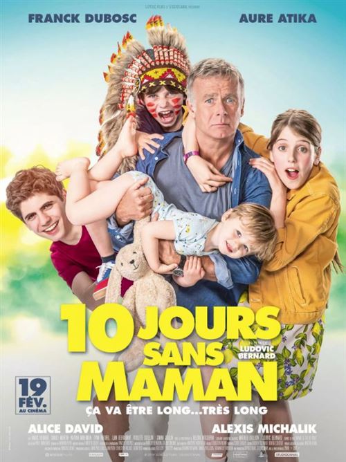 10 jours sans maman - 2020 - Franck Dubosc, Aure Atika - 116x158cm - Affiche