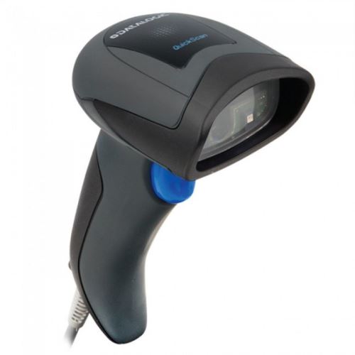 DL – Datalogic QuickScan I QD2430, 2D USB Kit Imager, Green Spot, Black, qd2430-bkk1b (Imager, Green Spot, Black INCL. : Cable (USB), smartstand)