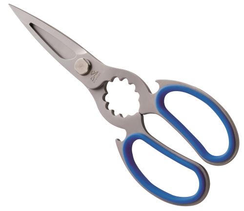 Ciseaux inox pro inserts bleu