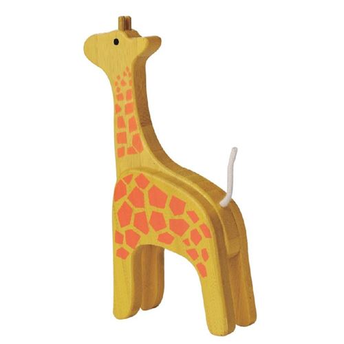 Everearth avatar girafe jaune 10x18x4 cm