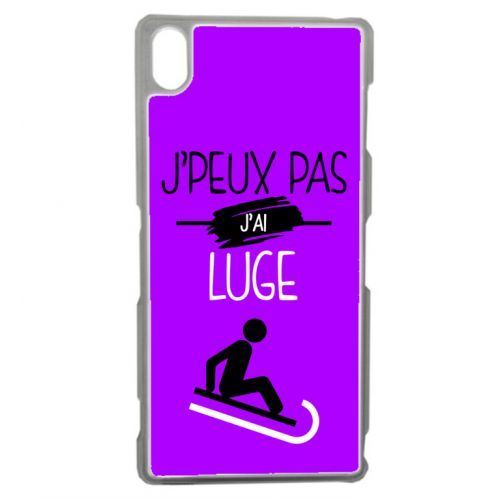 Coque transparente sony z3 j peux pas j ai luge 8