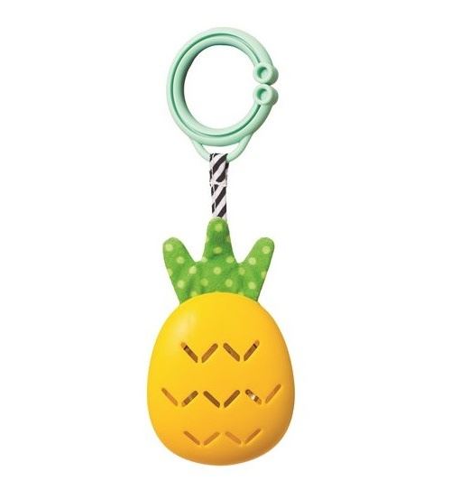 Taf Toys hochet Pineapplejunior 26 cm jaune/vert