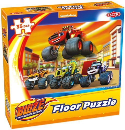 Tactic puzzle de sol Nickelodeon Blaze 60 x 40 cm 35-pièces