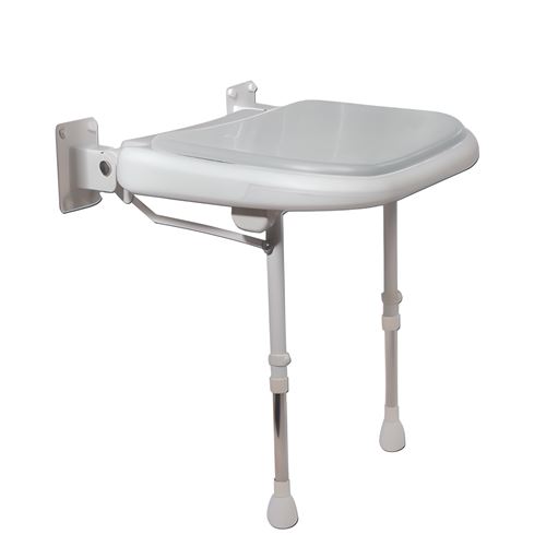 Si&egrave;ge de douche rembourr&eacute; gris s&eacute;rie 4000 AKW 04270P - Noir