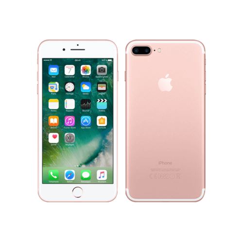 Apple iPhone 7 Plus - rose gold - 4G LTE, LTE Advanced - 128 Go - GSM - smartphone